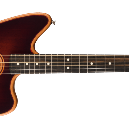 American Acoustasonic® Jazzmaster® All-Mahogany - Bourbon Burst / Ebony / Mahogany