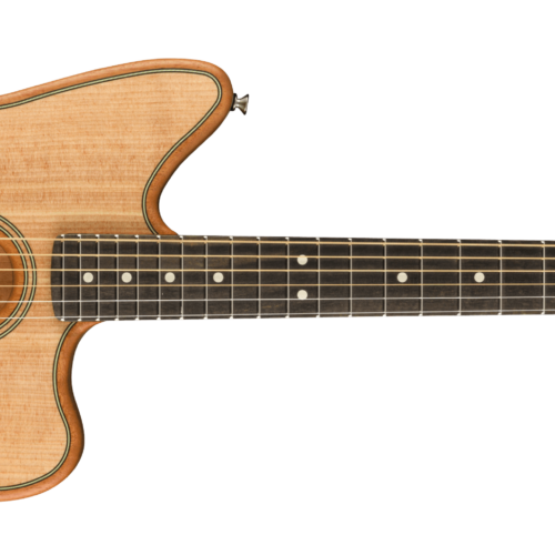 American Acoustasonic® Jazzmaster® - Natural / Ebony / Mahogany