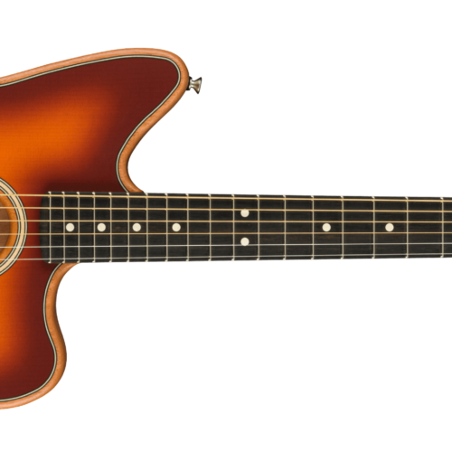 American Acoustasonic® Jazzmaster® - Tobacco Sunburst / Ebony / Mahogany