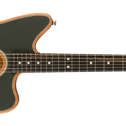 American Acoustasonic® Jazzmaster® - Tungsten / Ebony / Mahogany