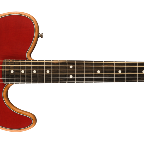 American Acoustasonic® Telecaster® - Crimson Red / Ebony / Mahogany