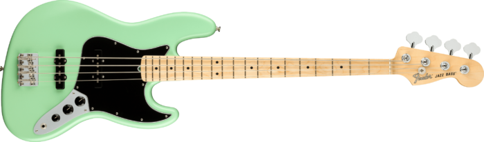 American Performer Jazz Bass® - Satin Surf Green / Maple / Alder