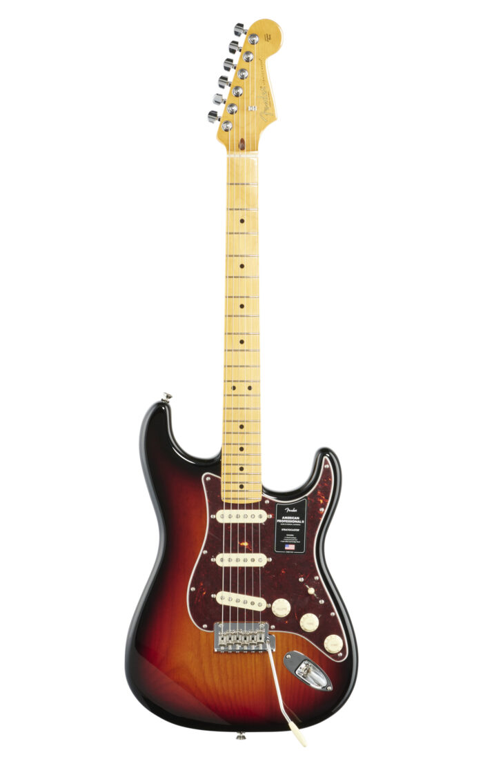 Fender American Pro II Strat MN 3 Color SB W/C
