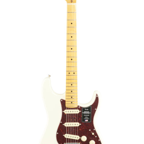 Fender American Pro II Strat MN Olympic White W/C