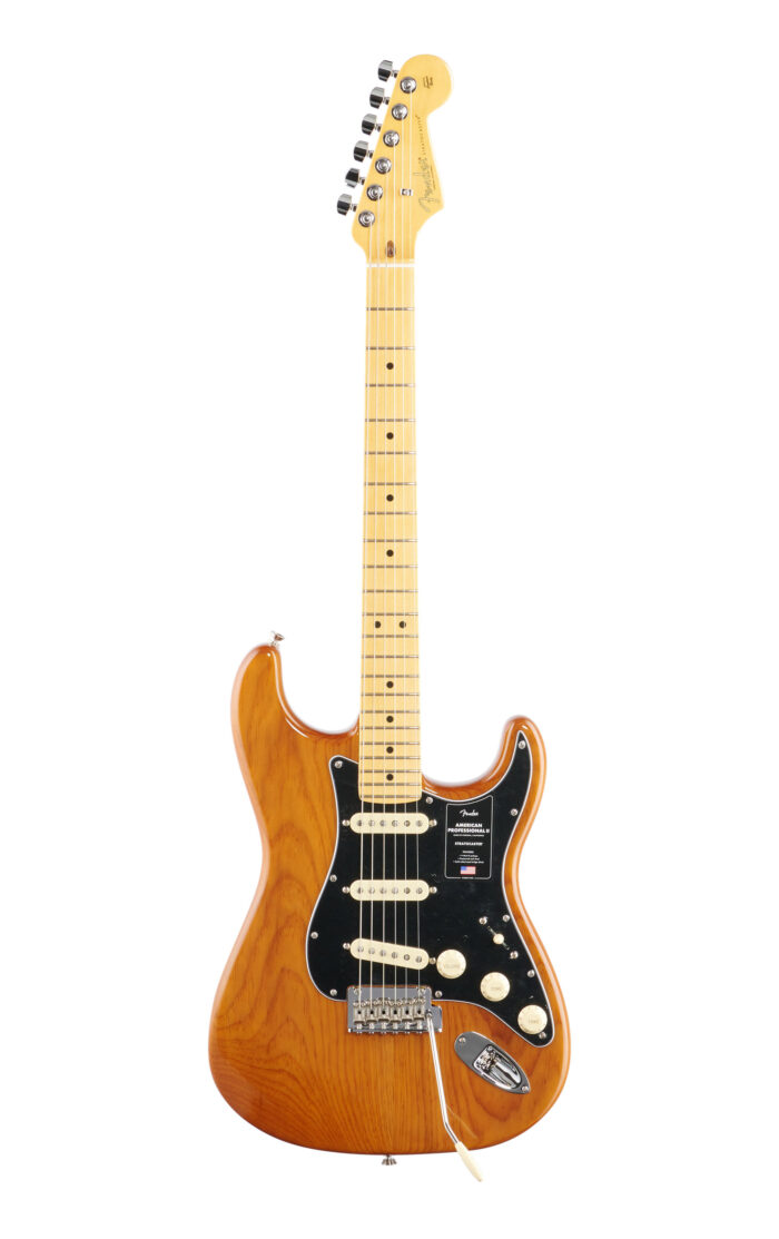 Fender American Pro II Strat MN Roasted Pine W/C
