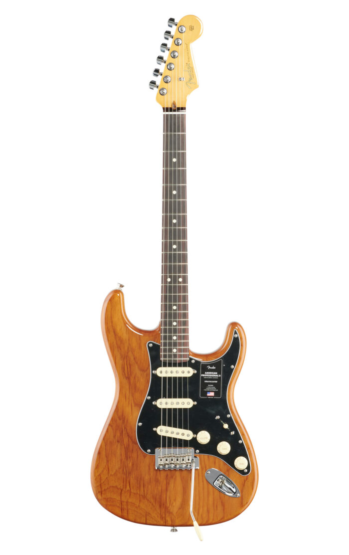 Fender American Pro II Strat RW Roasted Pine W/C