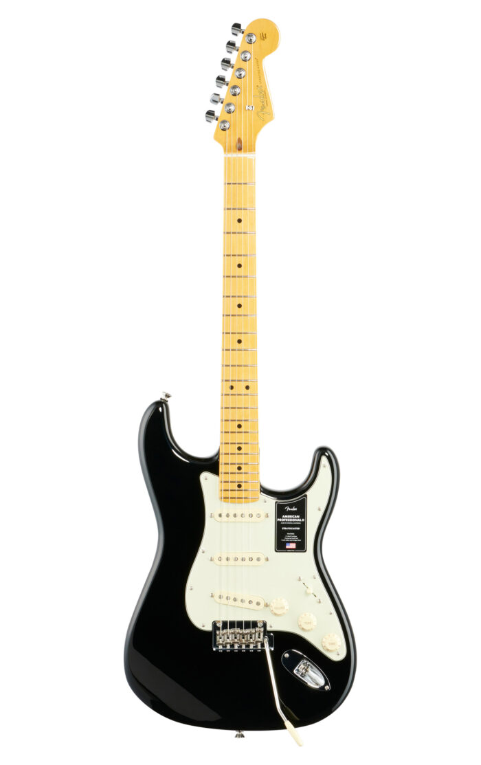 Fender American Pro II Stratocaster MN Black W/C