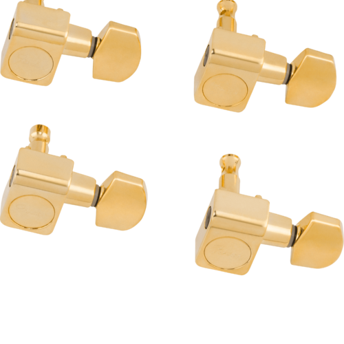 American Pro Staggered Stratocaster®/Telecaster® Tuning Machine Sets - Gold