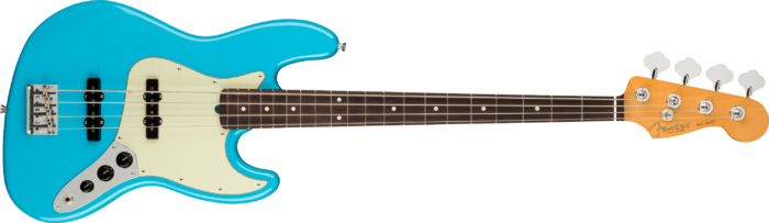 American Professional II Jazz Bass® - Miami Blue / Rosewood / Alder