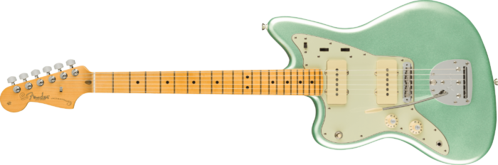 American Professional II Jazzmaster® Left-Hand - Mystic Surf Green / Maple / Alder