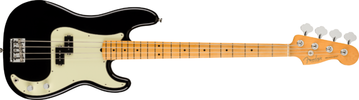 American Professional II Precision Bass® - Black / Maple / Alder