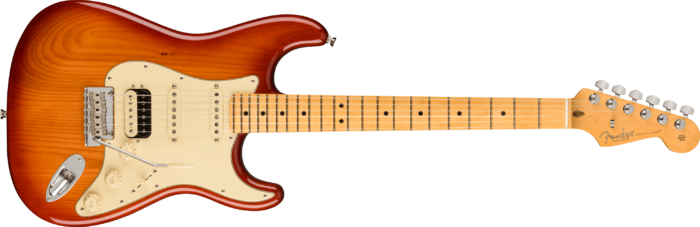 American Professional II Stratocaster® HSS - Sienna Sunburst / Maple / Roasted Pine