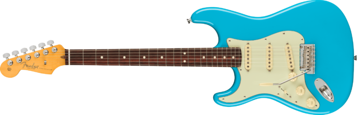 American Professional II Stratocaster® Left-Hand - Miami Blue / Rosewood / Alder