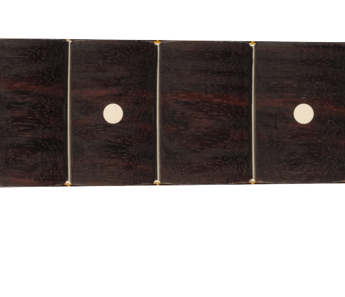 American Professional II Stratocaster® Neck with Scalloped Fingerboard - Natural / Scalloped Rosewood / White Dot