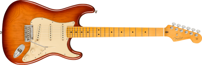 American Professional II Stratocaster® - Sienna Sunburst / Maple / Roasted Pine