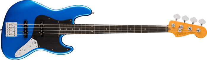 American Ultra II Jazz Bass® - Noble Blue / Ebony / Select Alder