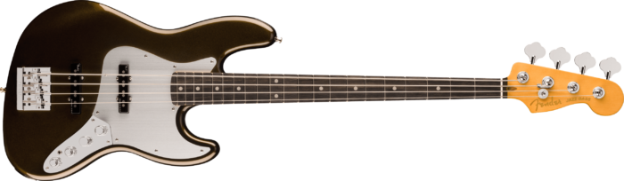 American Ultra II Jazz Bass® - Texas Tea / Ebony / Select Alder