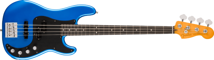 American Ultra II Precision Bass® - Noble Blue / Ebony / Select Alder