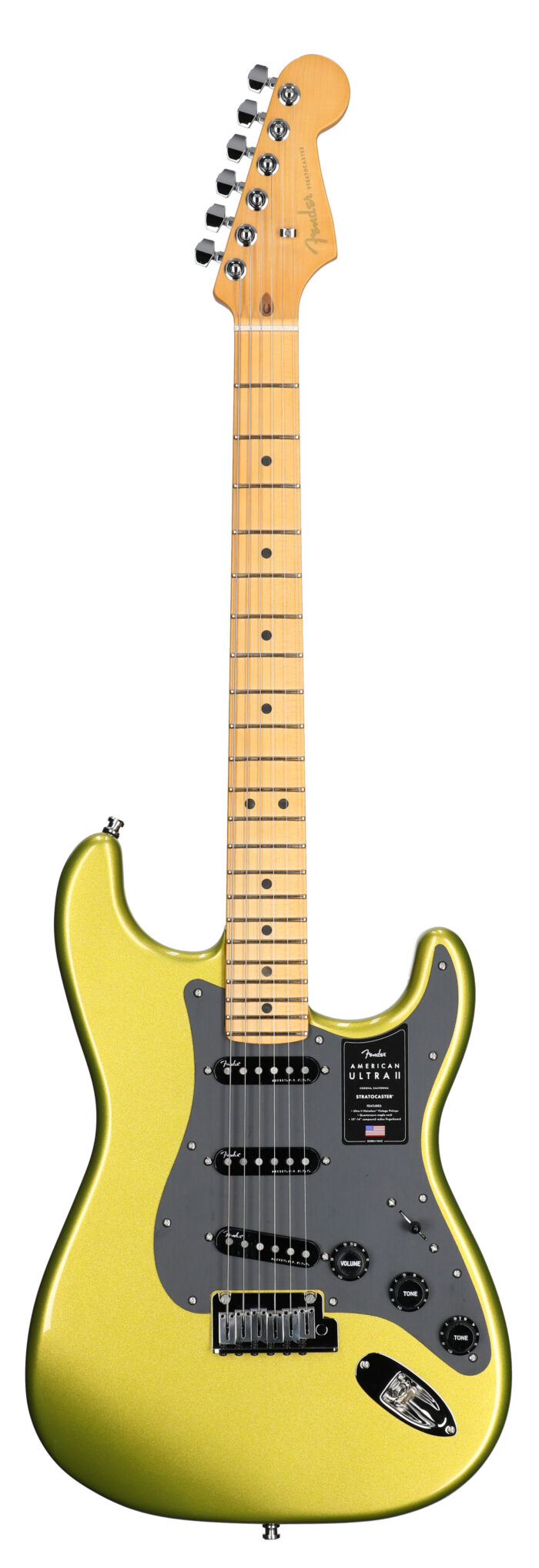 Fender American Ultra II Strat MN Solar Flare W/C