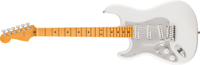 American Ultra II Stratocaster® Left-Hand - Avalanche / Quartersawn Maple / Select Alder