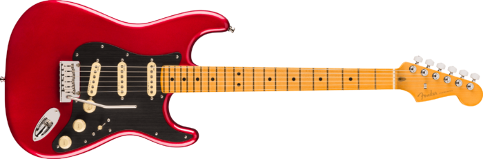American Ultra II Stratocaster® - Sinister Red / Quartersawn Maple / Select Alder