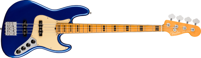 American Ultra Jazz Bass® - Cobra Blue / Maple / Alder