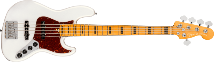 American Ultra Jazz Bass® V - Arctic Pearl / Maple / Alder