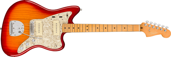 American Ultra Jazzmaster® - Plasma Red Burst / Maple / Ash