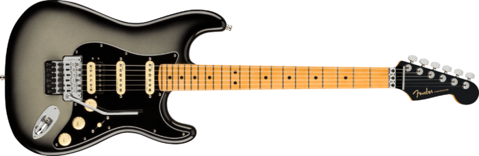 American Ultra Luxe Stratocaster® Floyd Rose® HSS - Silverburst / Maple / Alder