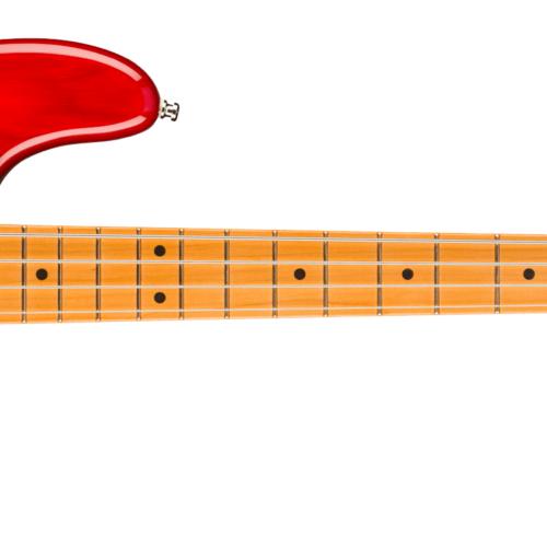 American Ultra Precision Bass® - Plasma Red Burst / Maple / Ash