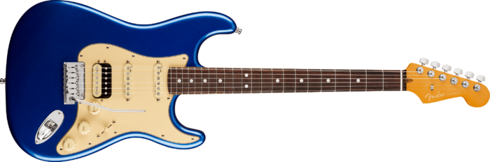 American Ultra Stratocaster® HSS - Cobra Blue / Rosewood / Alder