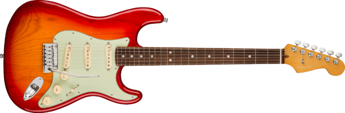 American Ultra Stratocaster® - Plasma Red Burst / Rosewood / Ash