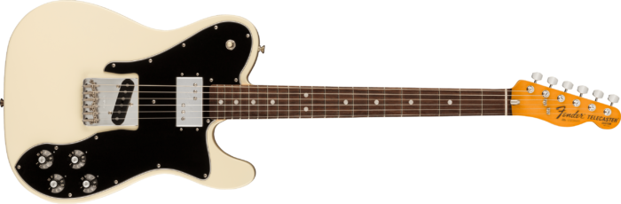 American Vintage II 1977 Telecaster® Custom - Olympic White / Round-Laminated Rosewood / Alder