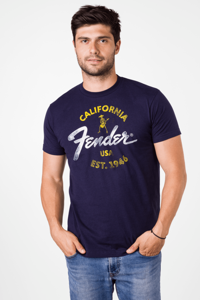 Fender® Baja Blue T-Shirt - Blue / XXXL