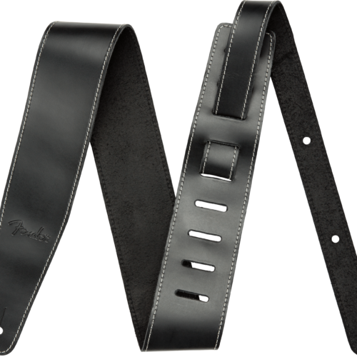Broken-In Leather Straps - Black / 2.5" (63.5 mm)
