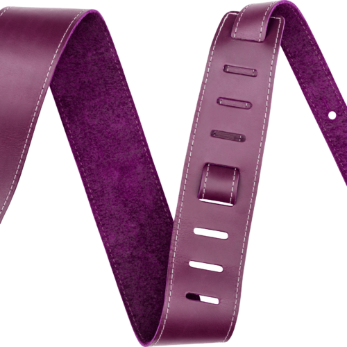 Broken-In Leather Straps - Purple / 2.5" (63.5 mm)