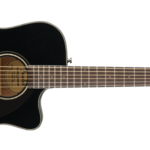 CC-60SCE Concert - Black / Walnut / Solid Spruce Top with Laminated Mahogany Back and Sides