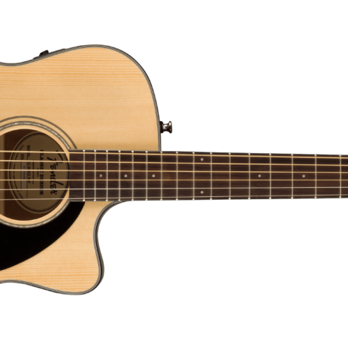 CC-60SCE Concert - Natural / Walnut / Solid Spruce Top with Laminated Mahogany Back and Sides