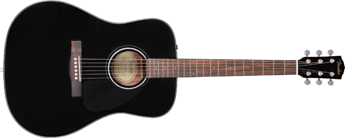 CD-60 Dreadnought V3 with Case - Black / Walnut / Laminated Spruce Top with Laminated Mahogany Back and Sides