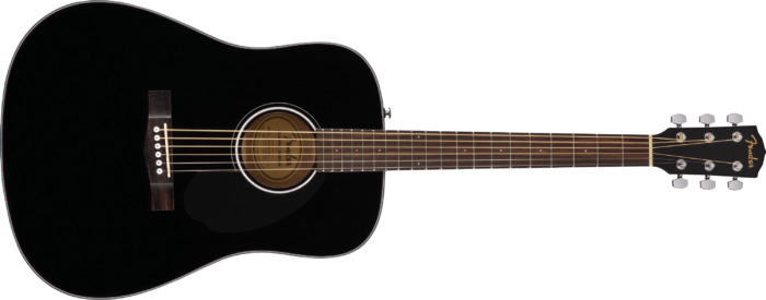 CD-60S Dreadnought - Black / Walnut / Solid Spruce Top with Laminated Mahogany Back and Sides
