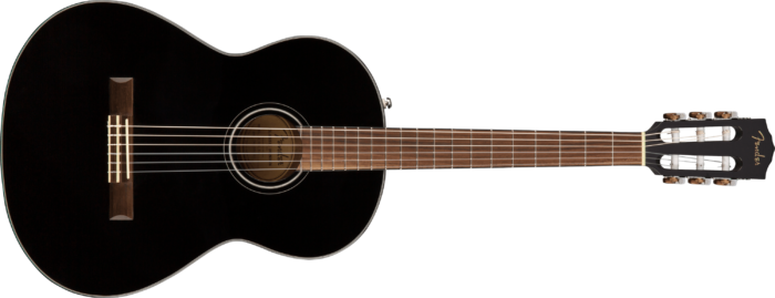 CN-60S - Black / Walnut / Solid Spruce Top with Laminated Mahogany Back and Sides