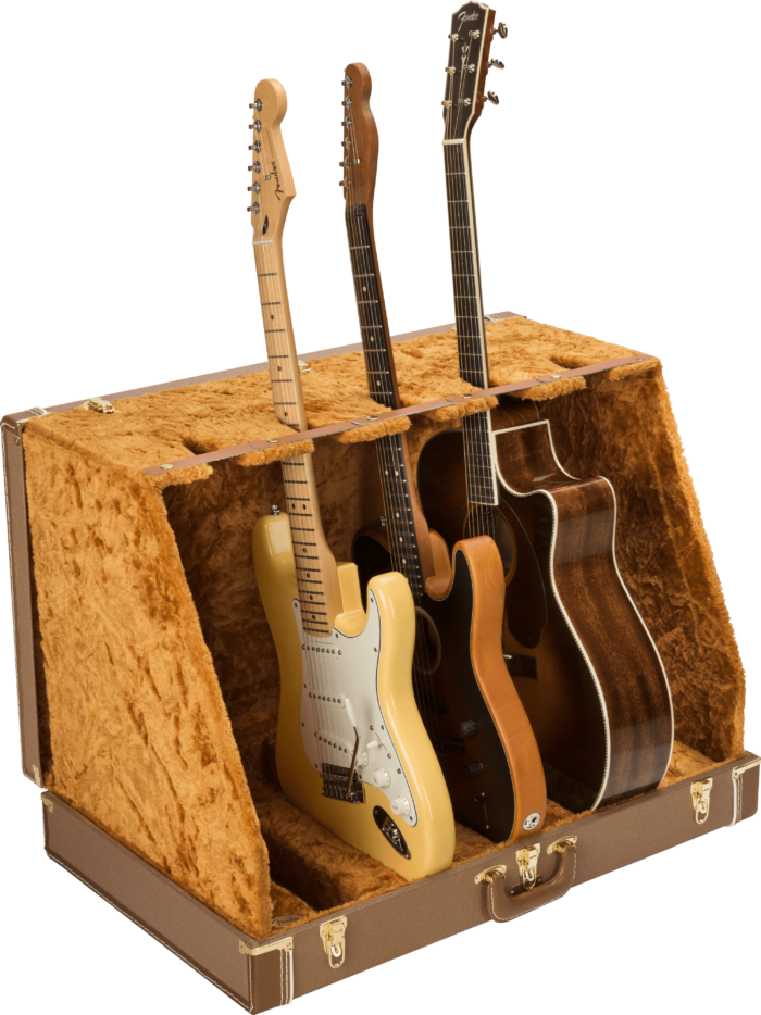Fender® Classic Series Case Stand - 5 Guitar - Brown