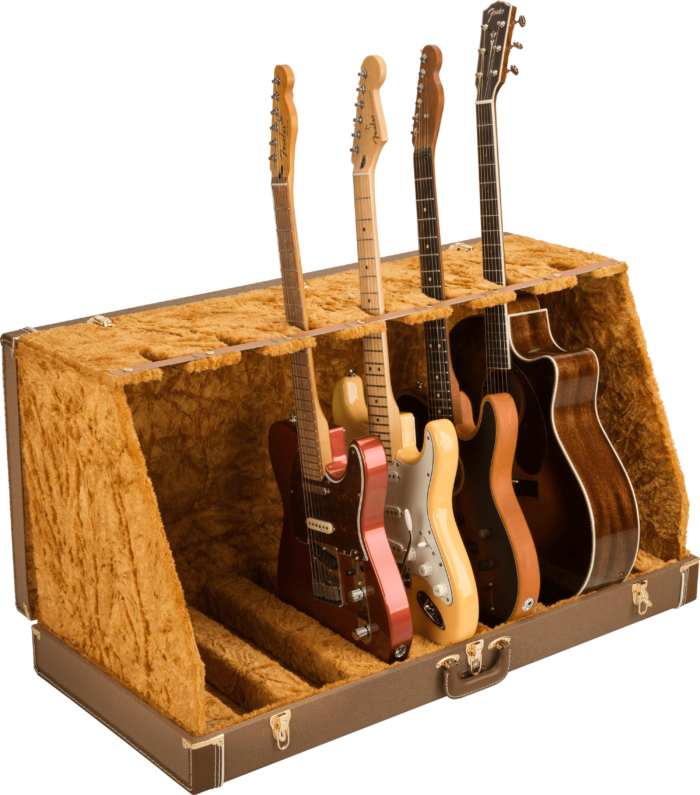 Fender® Classic Series Case Stand - 7 Guitar - Brown