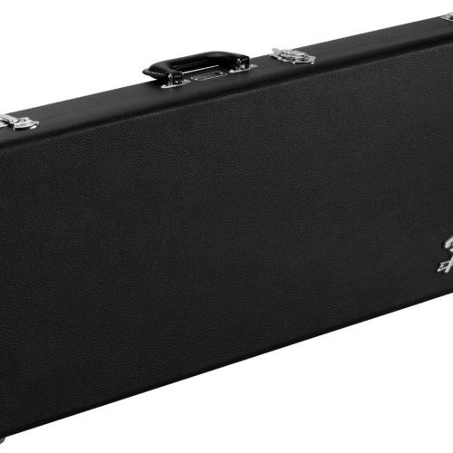 Classic Series Wood Cases - Stratocaster®/Telecaster® - Black / Black Crushed Acrylic Plush