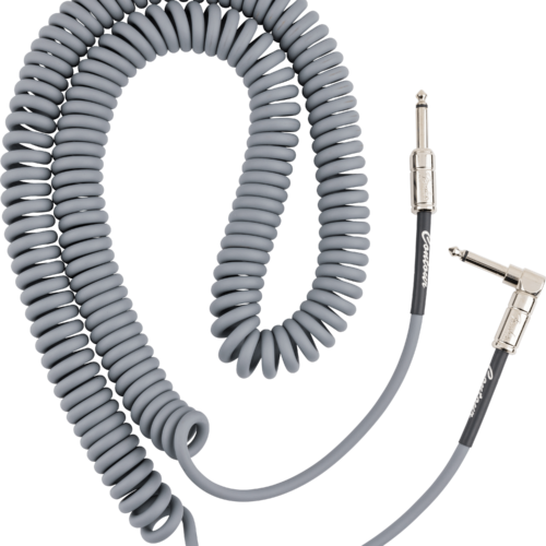 Contour™ Series Coil Instrument Cables - Inca Silver / 30 ft (Str/Ang) / Straight/Angle