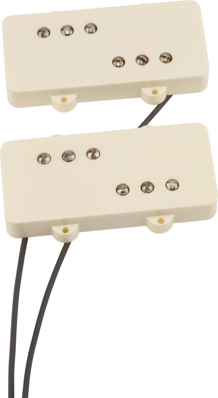 Cunife® Wide Range Jazzmaster® Pickups - Vintage White / Set