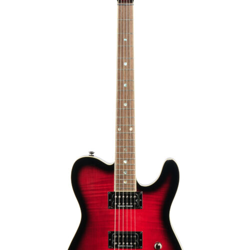 Fender Custom Tele FMT HH LRN Black Cherry Burst