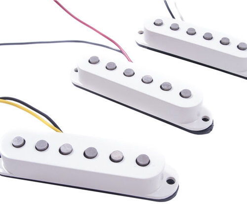 Fender Deluxe Drive Stratocaster PU Set of 3 Wht