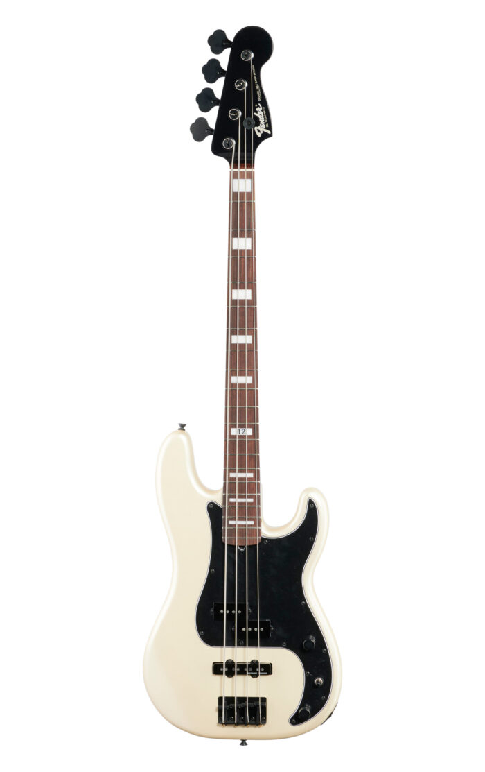 Fender Duff McKagan Deluxe P Bass White Pearl W/B