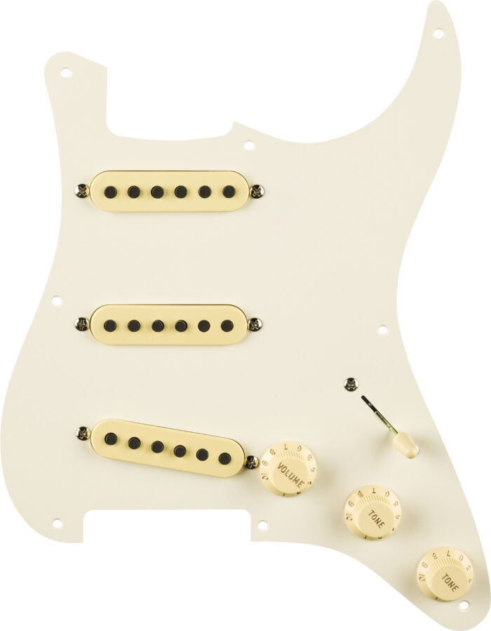 Fender EJ Pre-Wired Strat Pickguard 8 Hole Parch
